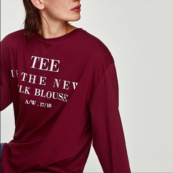 Zara Long Sleeve Tee - Picture 4 of 8